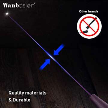 Wanbasion Purple Professional Kitchen Knife Set - Durable & Stylish