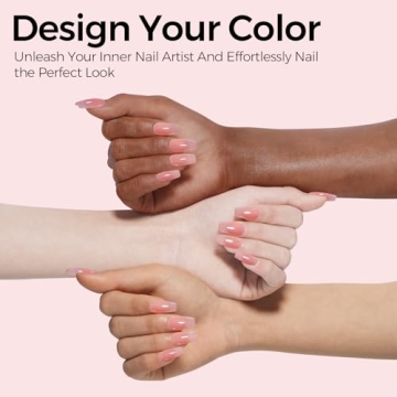 TOMICCA Peach Pink Gel Nail Polish for Lasting Beauty