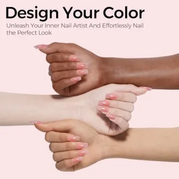 TOMICCA Peach Pink Gel Nail Polish for Lasting Beauty