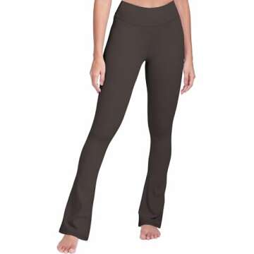 Sunzel Women’s High Waist Mini Flared Leggings – Stylish Comfort