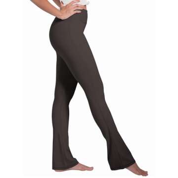Sunzel Women’s High Waist Mini Flared Leggings – Stylish Comfort