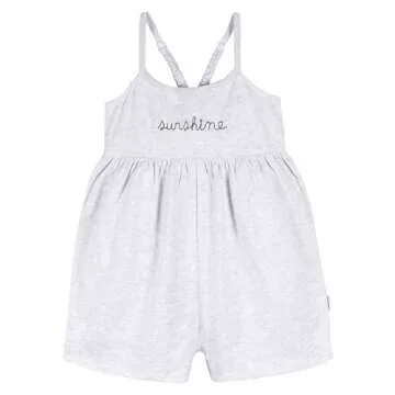 Shop Gerber Baby Girls' Toddler 2-Pack Sleeveless Rompers!