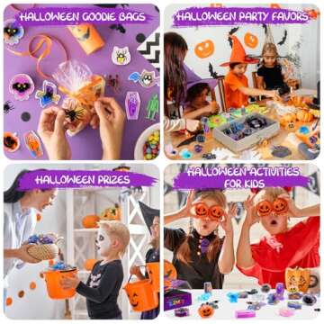 Halloween Party Favors Slime Kit for Kids - 24 Pcs