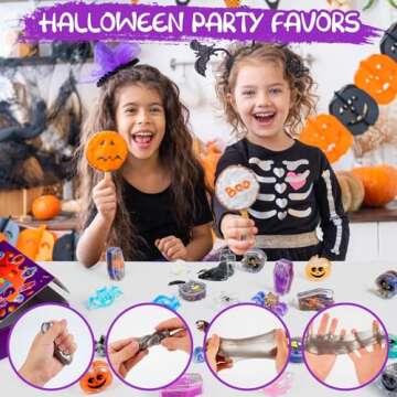 Halloween Party Favors Slime Kit for Kids - 24 Pcs