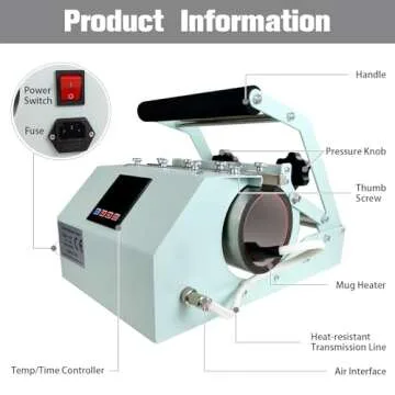 BetterSub Tumbler Mug Heat Press Machine 30 OZ 20 OZ 16 OZ Sublimation Straight Skinny Tumbler Mug Sublimation Print 11 OZ 15 OZ Sublimation Mug Heat Transfer Teal