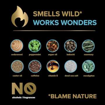 All-In-One Hair & Scalp Nutrition Mist for FINE & THINNING Hair - Alcohol Free with Castor Oil, Rose...