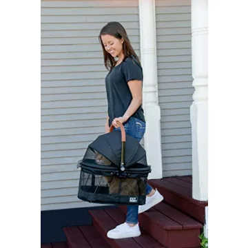 Pet Gear No-Zip 360 Pet Carrier & Car Seat with Booster Frame