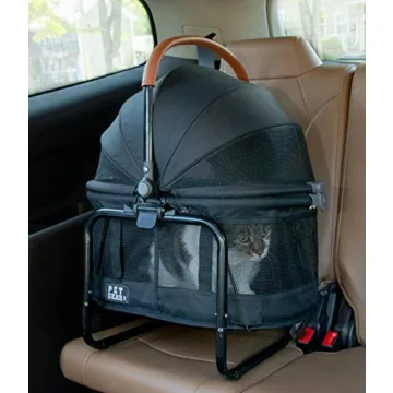Pet Gear No-Zip 360 Pet Carrier & Car Seat with Booster Frame
