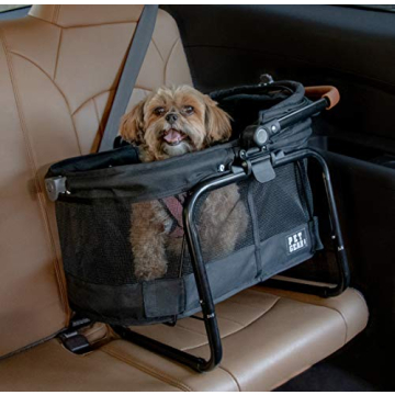Pet Gear No-Zip 360 Pet Carrier & Car Seat with Booster Frame