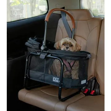 Pet Gear No-Zip 360 Pet Carrier & Car Seat with Booster Frame