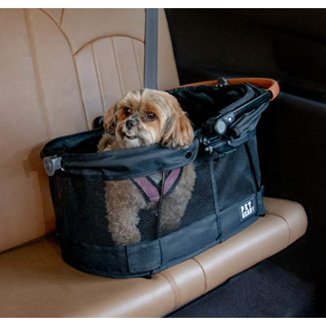 Pet Gear No-Zip 360 Pet Carrier & Car Seat with Booster Frame