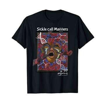 Sickle Cell Matters - DNA Art T-Shirt