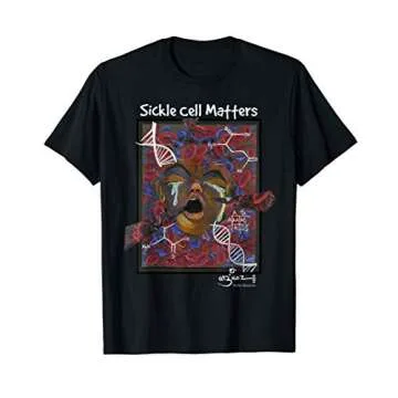 Sickle Cell Matters - DNA Art T-Shirt