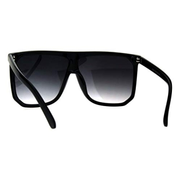 PASTL Oversized Style UV400 Sunglasses - Matte Black Fashion