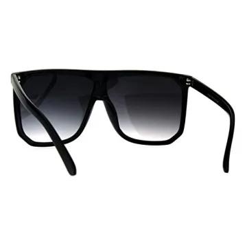 PASTL Oversized Style UV400 Sunglasses - Matte Black Fashion