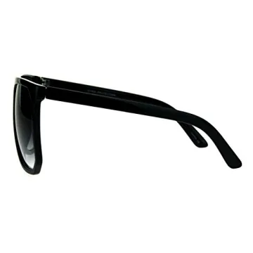 PASTL Oversized Style UV400 Sunglasses - Matte Black Fashion