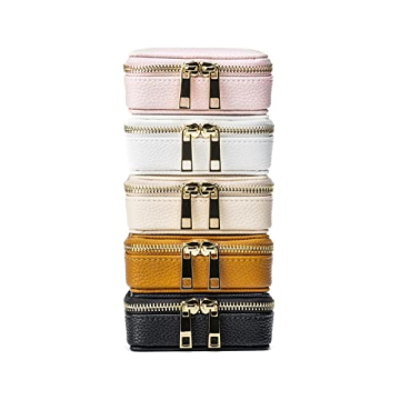 Vegan Leather Pill Organizer – Travel-friendly 7-Day Case