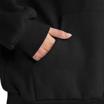 Sweatsuits Women 2 Piece Outfit Jogger Sets Fleece Oversized Hoodie Sweatshirt High Waisted Joggers Sweatpants Y2k Track Suits Comfy Matching Athleisure Lounge Pants Sets Two Piece Casual Fall Outfits