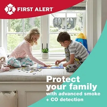 First Alert SCO5CN Smoke and CO Detector for Home Safety