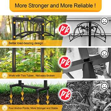 Shomextol Garden Hose Holder for Easy Hose Storage and Organization