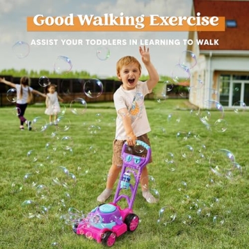 Sloosh Bubble Lawn Mower - Fun Outdoor Toy for Toddlers