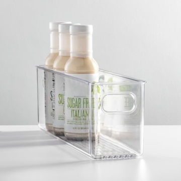 mDesign Plastic Kitchen Organizer for Pantry & Fridge