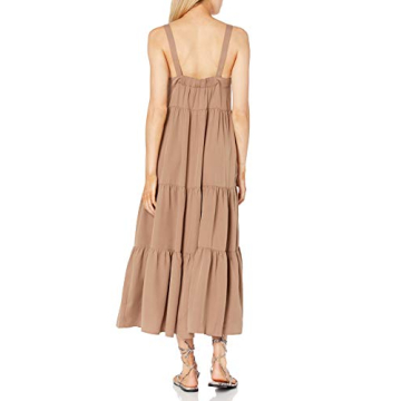 The Drop Women's Brit Tiered Ankle Maxi Tent Dress