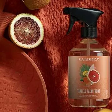 Caldrea Multi-surface CounterTop Spray Cleaner, Made With Vegetable Protein Extract, Tangelo Palm Frond Scent, 16 Oz