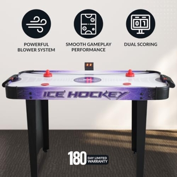 Hathaway Hat Trick 4-ft Air Hockey Table with Scoring