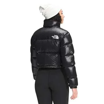 Stylish Women's Nuptse Short Jacket by The North Face