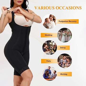 SPARSHINE Fajas Colombianas Reductoras Moldeadoras Shapewear Body Shaper Tummy Control For Women