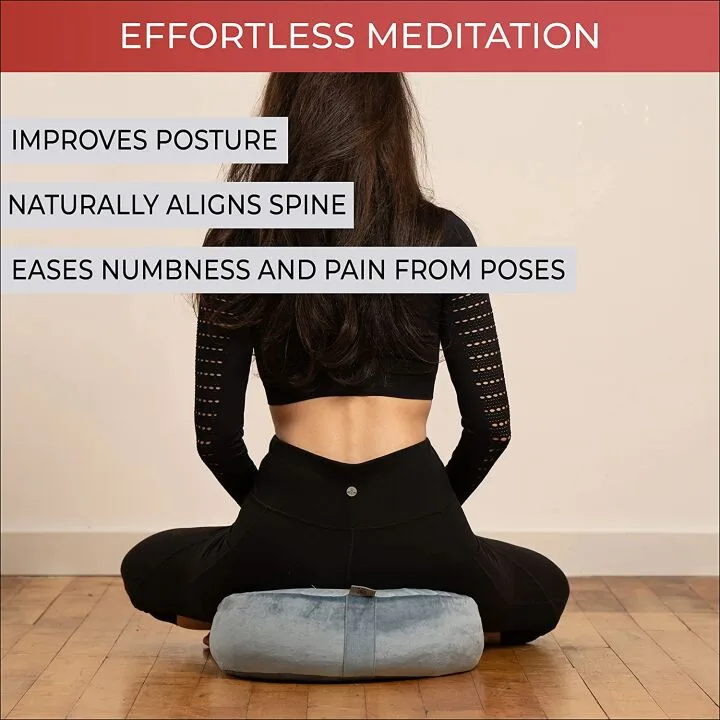 Florensi Meditation Cushion for Yoga and Comfort