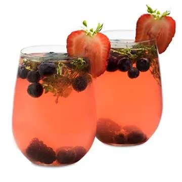 Libbey Vina Stemless Wine Glasses, Set of 4 - Elegance Meets Durability