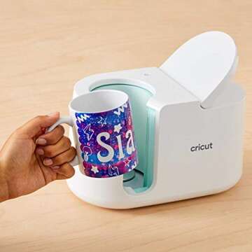 Cricut Blank Mug, Ceramic-Coated, Dishwasher & Microwave Safe Mug to Decorate, Cricut Mug Press & Infusible Ink Compatible,12 Oz Sublimation Mug, Ideal for Crafts and Printing, 36 Count, White