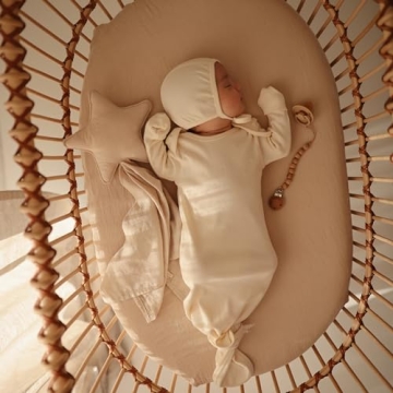 Mushie Star Security Blanket for Baby | Organic Cotton