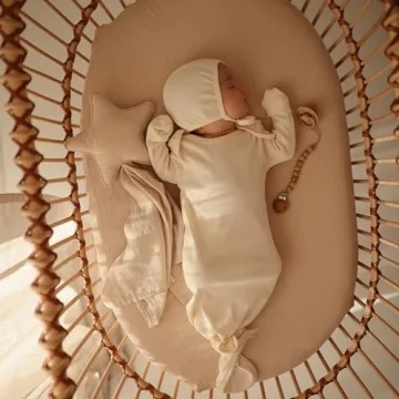 Mushie Star Security Blanket for Baby | Organic Cotton