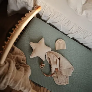 Mushie Star Security Blanket for Baby | Organic Cotton