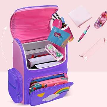 HT HONOR Kids Backpack for Girls - Stylish & Durable