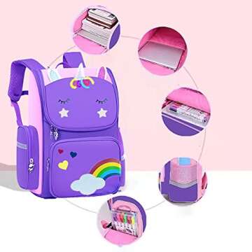 HT HONOR Kids Backpack for Girls - Stylish & Durable