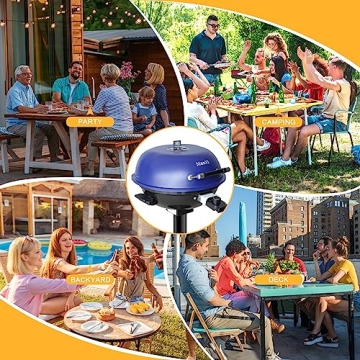 High Power 1800W Smokeless Electric Grill for All Spaces