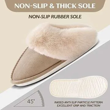 Cozy and Stylish SOSUSHOE Memory Foam Slippers