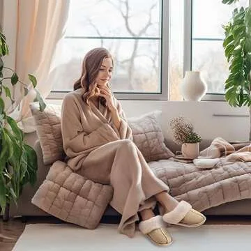 Cozy and Stylish SOSUSHOE Memory Foam Slippers