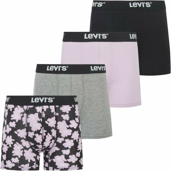 Levi's Men's 4 Pack Stretch Boxer Briefs