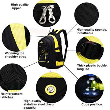 Durable MAYZERO Waterproof School Backpacks for Kids