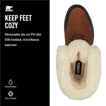 Sorel Tivoli IV Parc Waterproof Women's Boots - Velvet Tan - Size 9