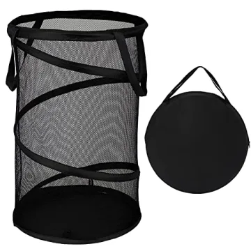 BATTOO Large Collapsible Laundry Basket - Versatile Mesh Storage Solution