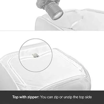 LimoStudio 24x24 Inch Photo Box Light Tent with LEDs