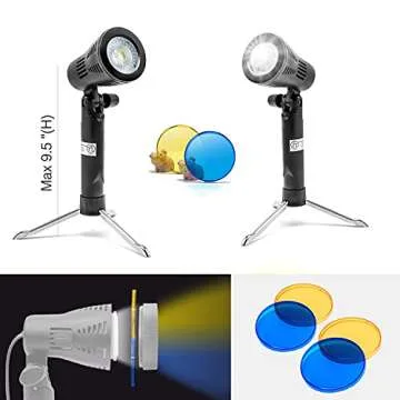 LimoStudio 24x24 Inch Photo Box Light Tent with LEDs