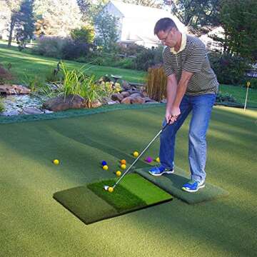 JAYA 12 Pack Foam Golf Practice Balls, Realistic Feel and Limited Flight, Soft for Indoor or Outdoor Training