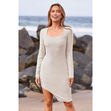 PRETTYGARDEN Sexy Mini Bodycon Dress for Women